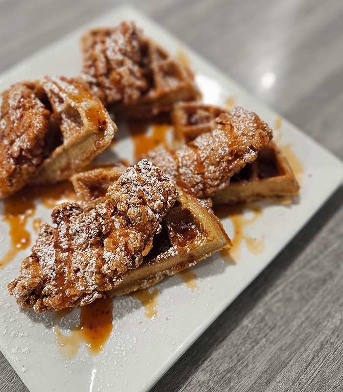 Chicken and Waffle from Omars Hi Way Chef in Tuscan AZ